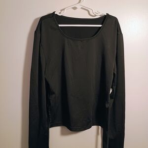 Black Long Sleeve Women's Top